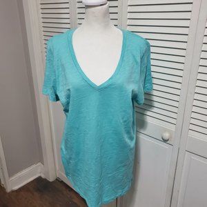 Joe Fresh TShirt - Teal (Size: XL)